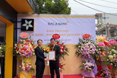 BAC A BANK khai trương thêm điểm giao dịch mới tại Hà Nam