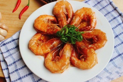 Tôm có thể giúp tăng thêm 20% tuổi thọ nhờ chứa chất chống oxy hóa 