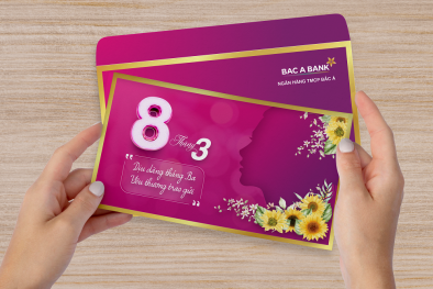 Món quà đặc biệt BAC A BANK dành tặng khách hàng nữ nhân dịp 8/3 