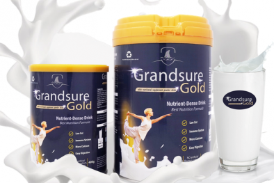 MC Cát Tường quảng cáo sai công dụng, chất lượng sữa Grandsure Gold?