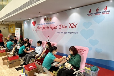 Ngày hội hiến máu “Nhiệt huyết người Dầu khí” tại PVFCCo