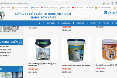 Chưa chứng nhận hợp quy theo QCVN 08, sản phẩm sơn của Công ty Cổ phần TĐ Nano Việt Nam có đảm bảo an toàn? 