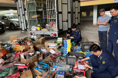 Thái Nguyên phát hiện 3.732 sản phầm vật tư kim khí nhập lậu