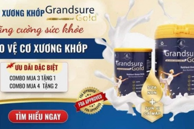 Nhân viên tư vấn khẳng định sữa GrandSure Gold điều trị dứt điểm bệnh xương khớp: Đạo đức kinh doanh ở đâu?