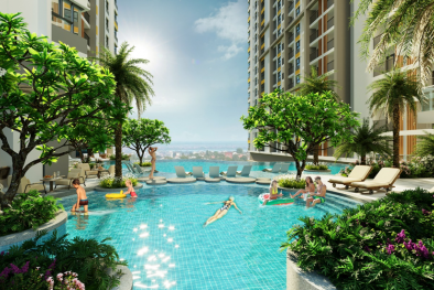 9X An Sương chinh phục khách hàng với hệ thống hồ bơi thiết kế ấn tượng