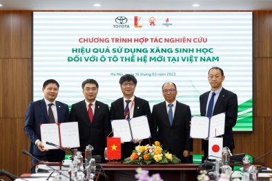 Toyota Việt Nam triển khai dự án nghiên cứu hiệu quả sử dụng nhiên liệu sinh học