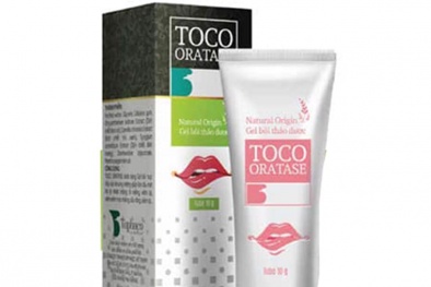 Thu hồi sản phẩm Gel bôi thảo dược TOCO ORATASE 10g do không đạt tiêu chuẩn chất lượng