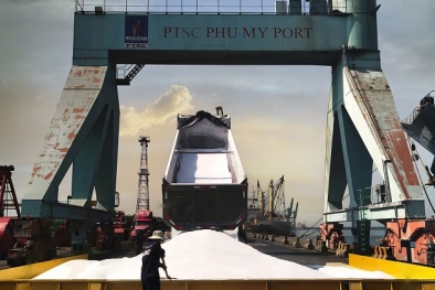 PVFCCo xuất khẩu lô hàng 19.000 tấn phân đạm urê Phú Mỹ