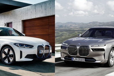 THACO bất ngờ đưa về hai mẫu xe điện BMW i7 và BMW i4