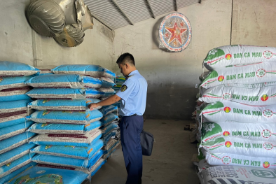 Tiền Giang: Kinh doanh phân bón không đảm bảo chất lượng, một cơ sở bị phạt 45 triệu đồng