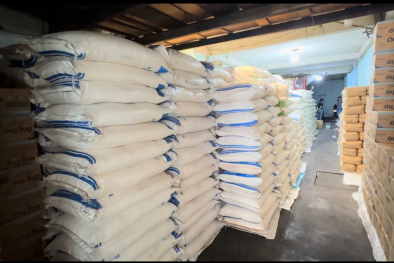 TP.HCM: Tạm giữ 26,5 tấn đường cát Thái Lan có dấu hiệu nhập lậu