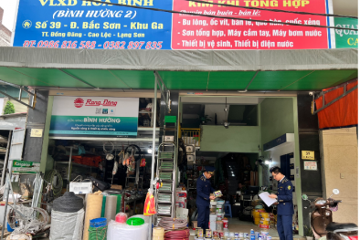 Lạng Sơn: Phát hiện cơ sở kinh doanh sơn quá hạn sử dụng