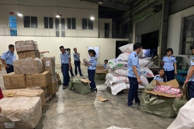 Thu giữ gần 82.000 sản phẩm ngoại nhập tại điểm kinh doanh thuộc Công ty TNHH MTV Logistics Viettel