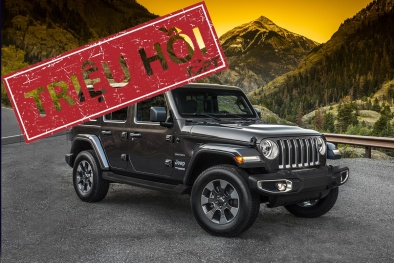 Triệu hồi xe Jeep Wrangler tại thị trường Việt Nam do nguy cơ hỏa hoạn
