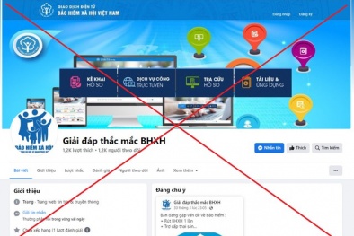 Cảnh báo giả mạo cơ quan BHXH Việt Nam để lừa đảo