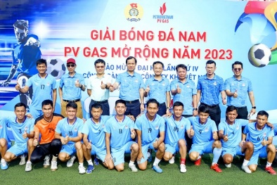 Giải bóng đá nam PV GAS mở rộng năm 2023 thành công tốt đẹp