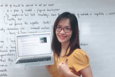 IELTS Thanh Loan chia sẻ kinh nghiệm tìm khoá học IELTS chất lượng
