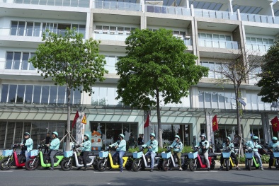 Thử nghiệm xe máy điện cho tài xế giao hàng - thúc đẩy giao vận xanh 