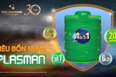 Lựa chọn bồn nước phù hợp với vùng nước nhiễm mặn, nhiễm phèn