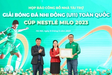 Nestlé MILO đồng hành cùng Giải Bóng đá Nhi đồng (U11) toàn quốc- Cúp Nestlé MILO 2023