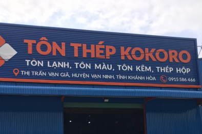 Công ty tôn thép Kokoro ở Khánh Hoà bị xử phạt 40 triệu đồng