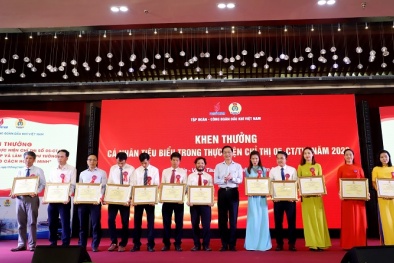 Công đoàn PV GAS được vinh danh tại Lễ phát động Tháng Công nhân năm 2023 ngành Dầu khí