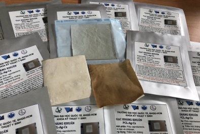 Phát triển thành công loại băng gạc giúp vết thương nhanh lành