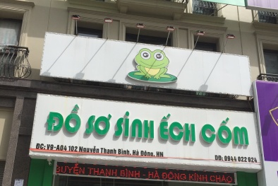 Hệ thống đồ sơ sinh Ếch Cốm: Nhiều hàng hóa không ghi nhãn phụ, người tiêu dùng dễ gặp rủi ro