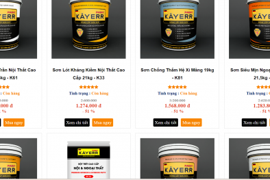 Chưa chứng nhận hàm lượng chì, sơn của Công ty TNHH Sơn Kayerr Việt-Đức có đảm bảo chất lượng?