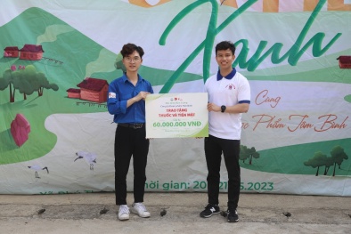 Dược phẩm Tâm Bình đồng hành cùng Mùa hè xanh' tại Thanh Hóa