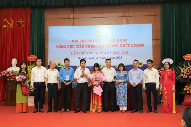 Công đoàn Tổng cục TCĐLCL tổ chức đại hội nhiệm kỳ 2023-2028 thành công, bầu Ban chấp hành mới