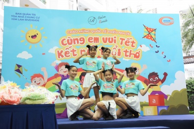 Chào mừng 1/6 với nhiều trải nghiệm mới lạ tại khu căn hộ của Him Lam Land