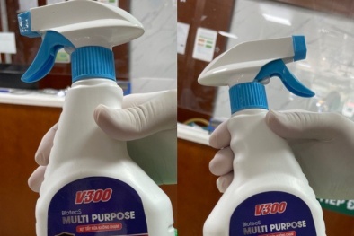 Nhập viện vì sử dụng nước lau kính có hóa chất cực độc