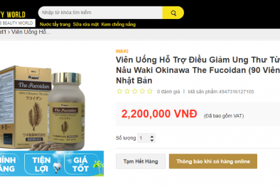 Thương hiệu AB Beauty World tiếp tục thổi phồng công dụng TPCN, lừa dối người tiêu dùng?