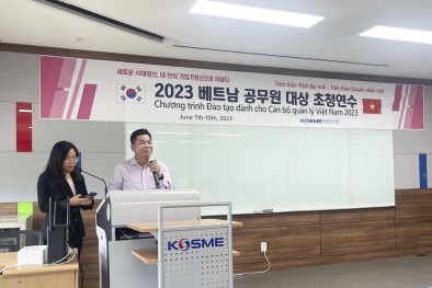 Tổ chức chương trình đào tạo dành cho cán bộ quản lý Việt Nam 2023 tại Busan, Hàn Quốc