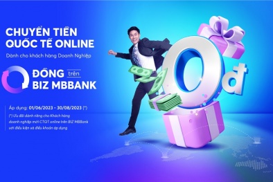 MB trợ lực cho doanh nghiệp nhập khẩu với ưu đãi chuyển tiền quốc tế online 0 đồng trên BIZ MBBank