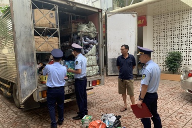 Thu mua trôi nổi 573 vòi nước, dây vòi không rõ nguồn gốc xuất xứ về bán kiếm lời