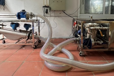 Chế tạo thành công hệ thống kiểm định đồng hồ đo nước lưu động 