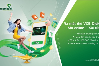 Vietcombank chính thức ra mắt thẻ Ghi nợ quốc tế VCB DigiCard