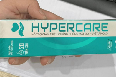 Cảnh báo sản phẩm Hypercare quảng cáo thổi phổng chất lượng như thuốc chữa bệnh