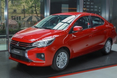 Mẫu ô tô Mitsubishi Attrage 'lột xác' ở thế hệ mới, giá chỉ từ 375 triệu đồng 