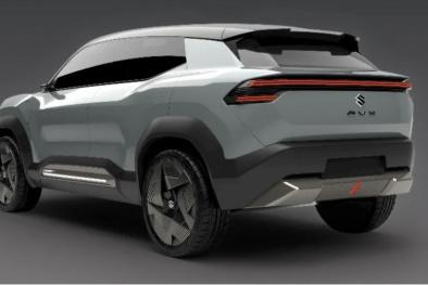 Mẫu ô tô điện Suzuki eVX lộ diện, giá dự kiến từ 430 triệu đồng, chạy 550km mỗi lần sạc