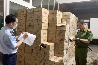 TP. Hà Nội liên tiếp phát hiện nhiều xưởng sản xuất kem giả nhãn hiệu Tràng Tiền