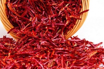 Chưa ghi nhận thông tin Hàn Quốc thu hồi lô sản phẩm ớt đỏ khô