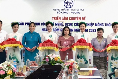 Quảng bá sản phẩm TCMN ngành gốm sứ - sơn mài Thủ đô năm 2023
