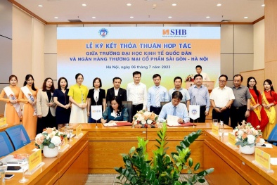 SHB tăng cường hợp tác với Đại học Kinh tế Quốc Dân