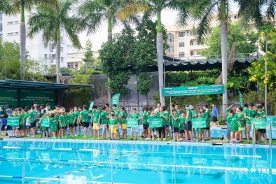 Nestlé MILO đồng hành cùng Giải Bơi “Đường đua xanh” 2023