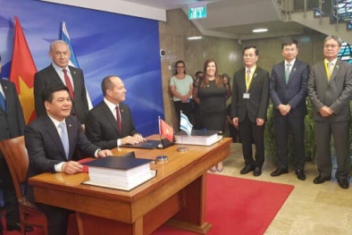 Ký Hiệp định Thương mại tự do Việt Nam – Israel: Đòn bẩy tăng cường quan hệ hợp tác hai nước