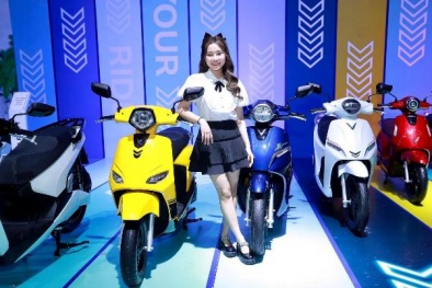 Trải nghiệm công nghệ thời thượng trên xe máy điện tại triển lãm 'VinFast – Vì tương lai xanh'