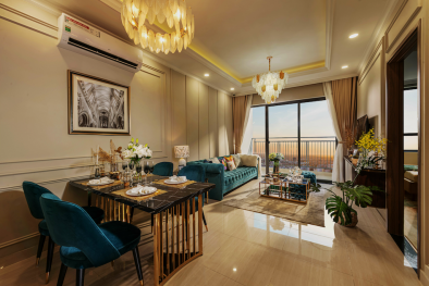 Tận hưởng chuẩn sống '3 trong 1' tại căn hộ 2 phòng ngủ Hanoi Melody Residences